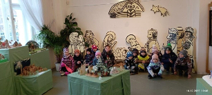 Pastelky - návštěva výstavy betlému